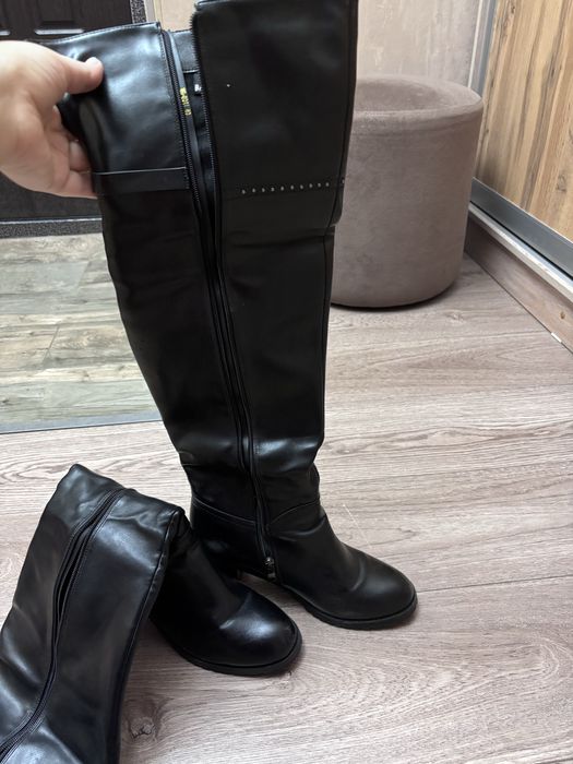 Продам сапоги ботфорты