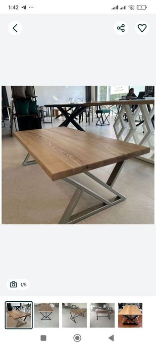 Stol Graf  loft dizayinda