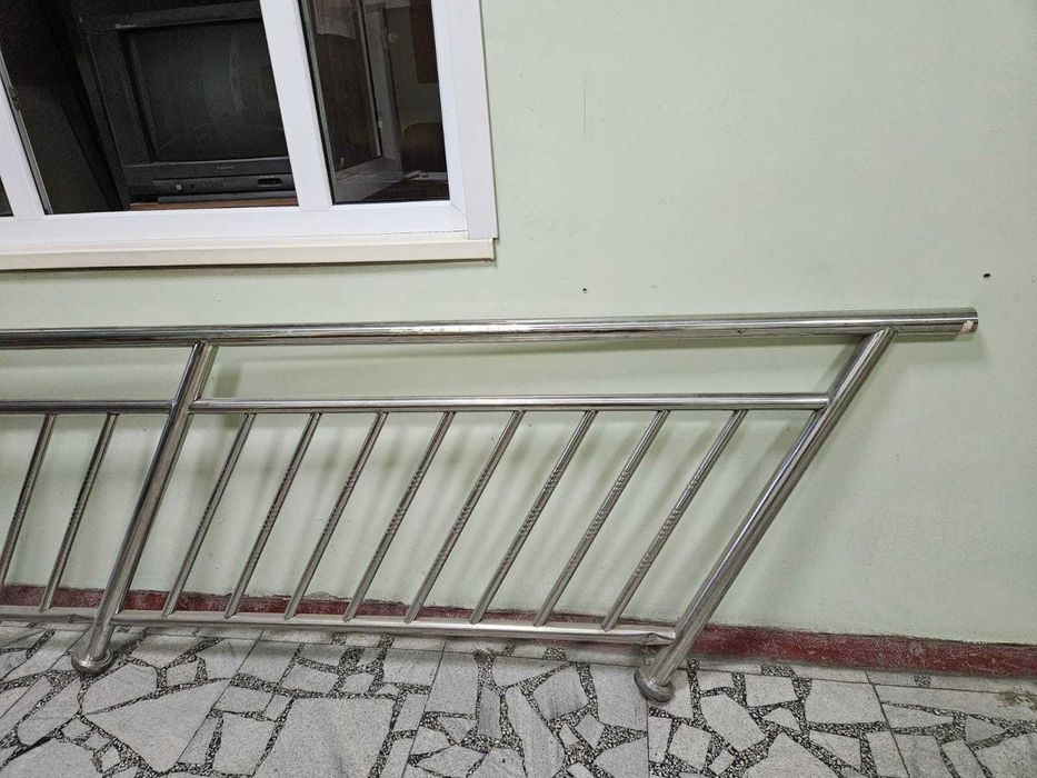 Перила хромированные