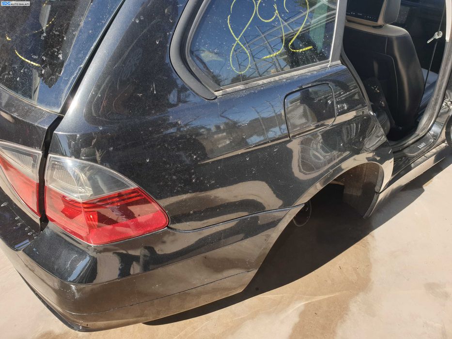 Aripa Dreapta Spate BMW Seria 3 E91 Break Combi 2004 - 2011 Culoare 475/9 Black Sapphire Metallic [K7297]