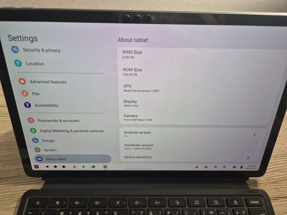 Lenovo tab 11 pro