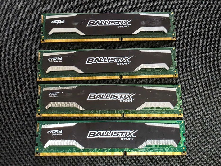 Memorie 16GB ddr3 1600mhz (4 x 4gb) Crucial Ballistix Sport