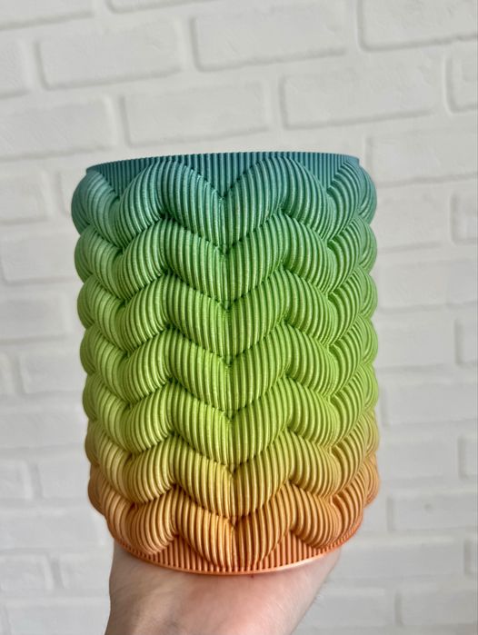 Кашпо на 3 д принтере