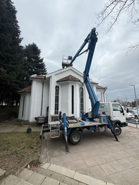 Изграждане на фотоволтаици, ел. услуги, услуга с Автовишка и др.
