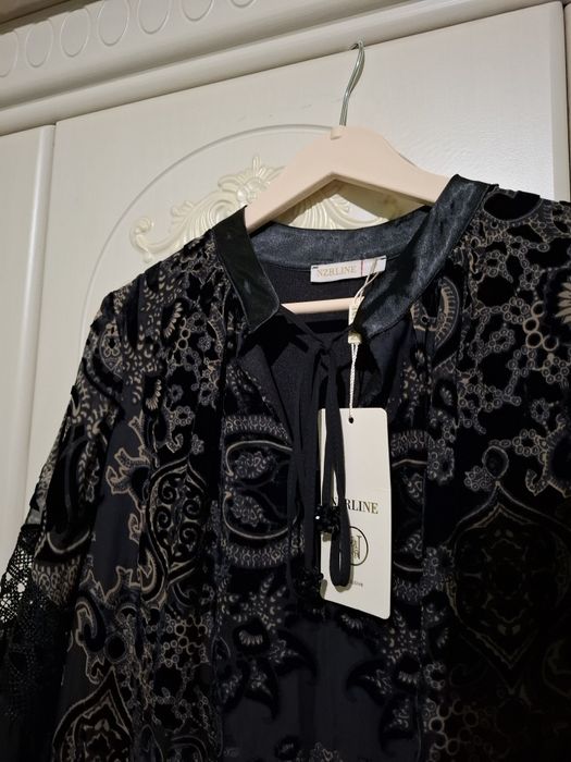 Платье , чистый памбарх , с нежным ремнём