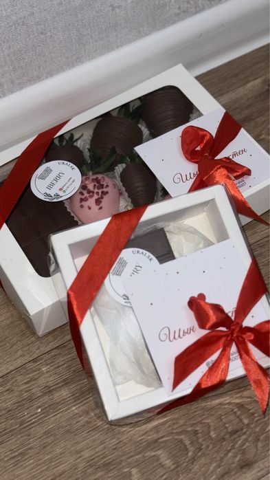 Клубника в шоколаде,  букет Уральск