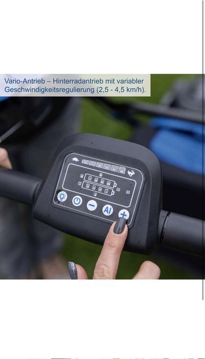 Самоходна акумулаторна косачка за трева -нова Scheppach BC-MP470-X