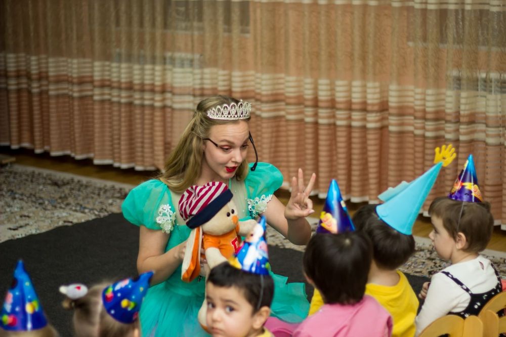 Шоу мыльных пузырей для самых маленьких