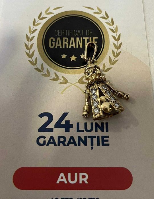 Medalion din aur (AG32 B27862.4) 2 ANI GARANTIE!