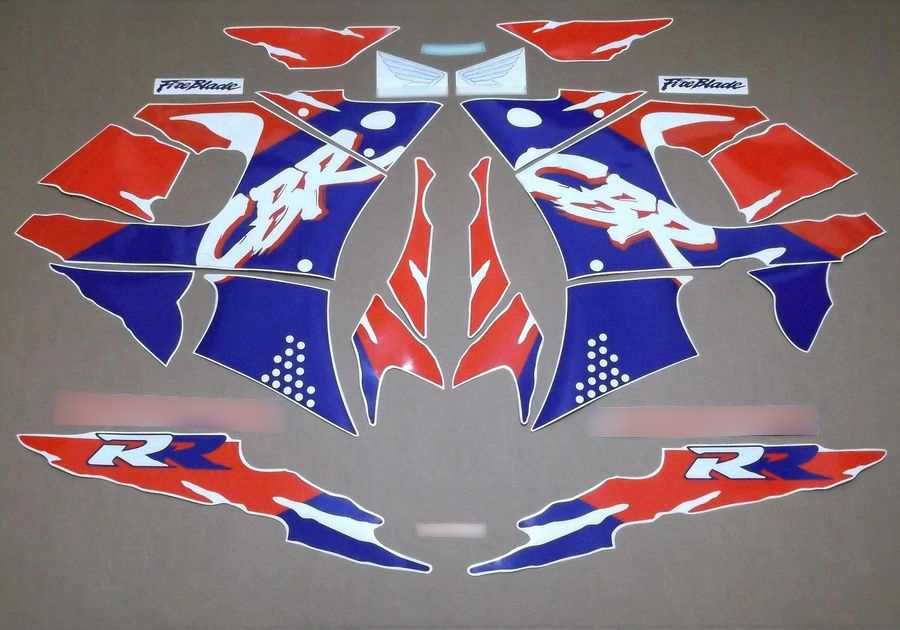 Стикери Honda CBR 900RR Fireblade лепенки хонда цбр 900 rr рр sc28