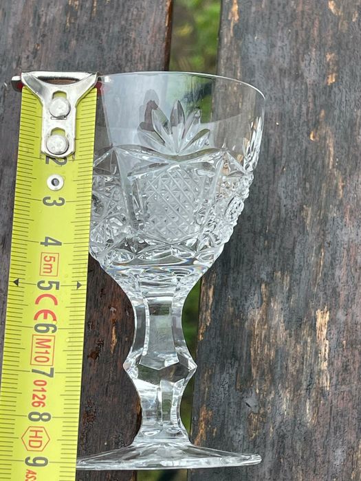 Vând set de 6 pahare din cristal Bohemian