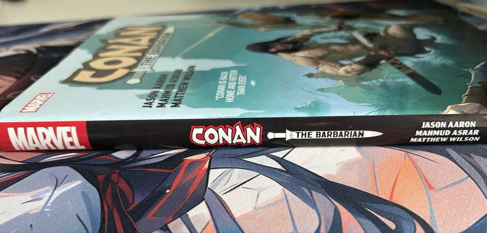 Conan the Barbarian – Marvel Hardcover OOP – Jason Aaron (ca nou, impecabil)