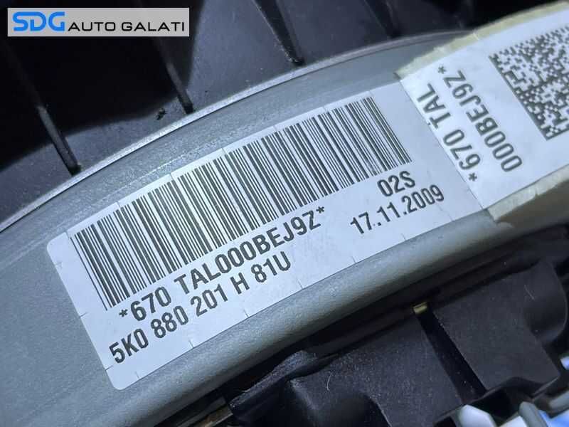 Airbag Volan VW Golf 6 2008 - 2013 Cod 5K0880201H