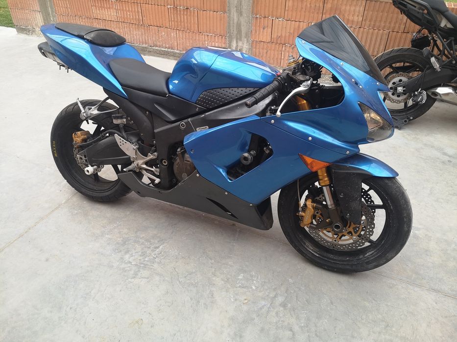 Kawasaki zx6r 2006 на части