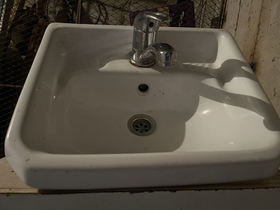 Chiuveta ceramica 35 cm cu baterie inclusa