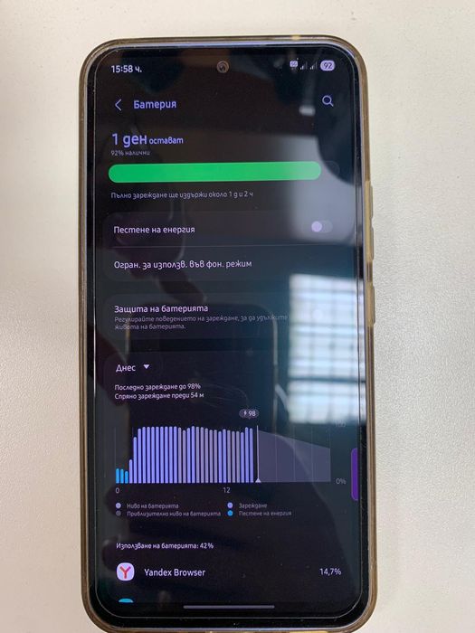 Samsung A54, 256GB, в гаранция до 06.2026