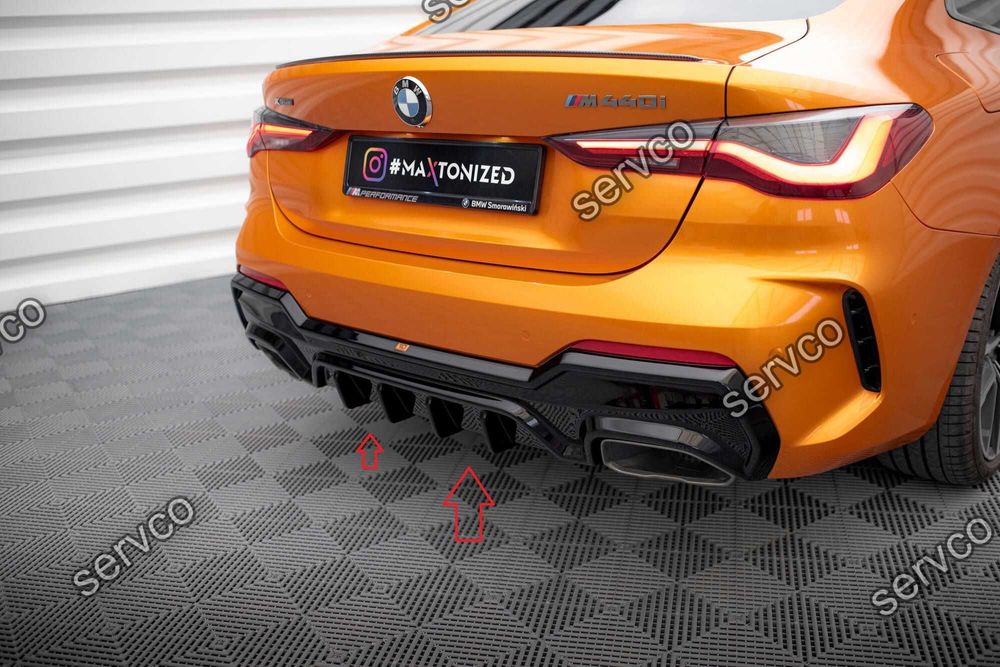 Pachet Exterior Prelungiri Body kit tuning Bmw Seria 4 G22 /G22 Facelift M440i Coupe 2020- v9 - Maxton Design
