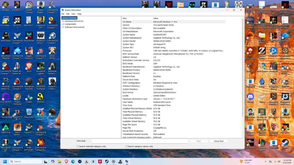 PC Gaming High-End: i7-13700KF |64GB RAM | Opțiune RX 580 sau RTX 4080
