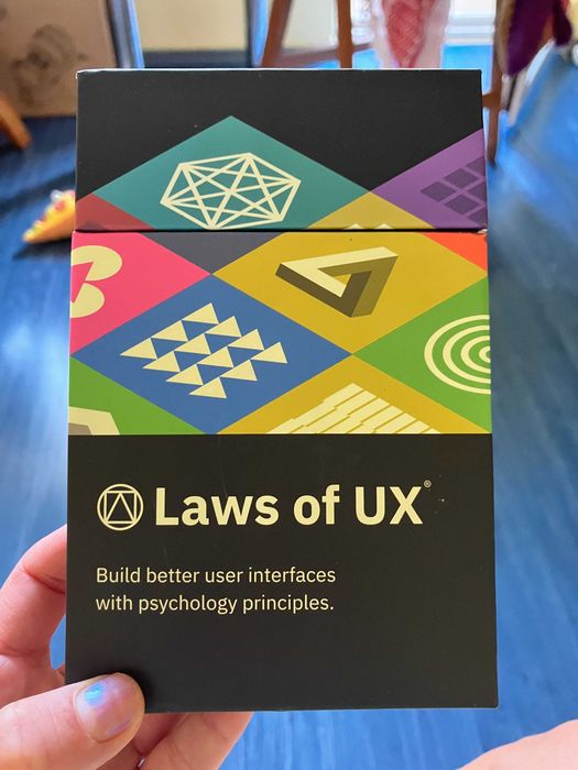 Laws of UX - Учебни карти - UX Дизайн - Психология - чисто нови!