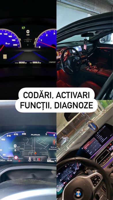 Activare functii BMW / Carplay / Diagnoza, tester /Update harti