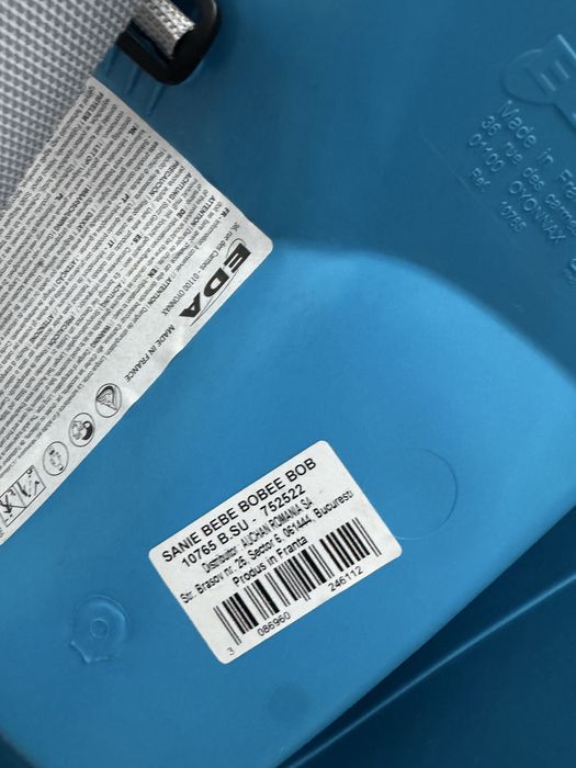 Vand sanie copii/bebelusi bob bobee albastra