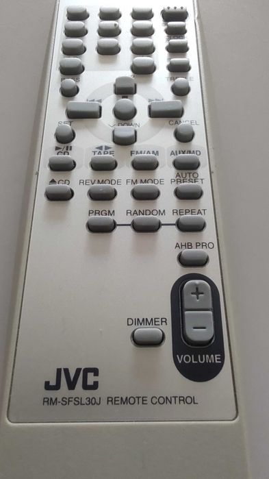 Дистанционно управление JVC FS-L30

 Компактна компонентна система