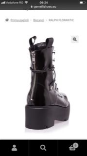 Botine piele naturala Gemelli 37