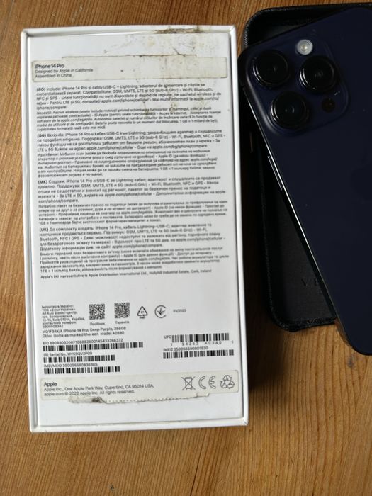 Iphone 14 Pro 256GB Impecabil / Violet