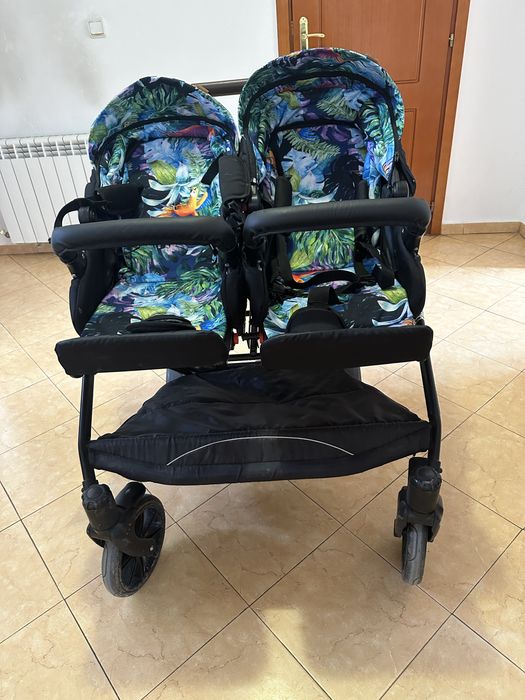 Двойна количка за близнаци 3 в 1 Dorjan