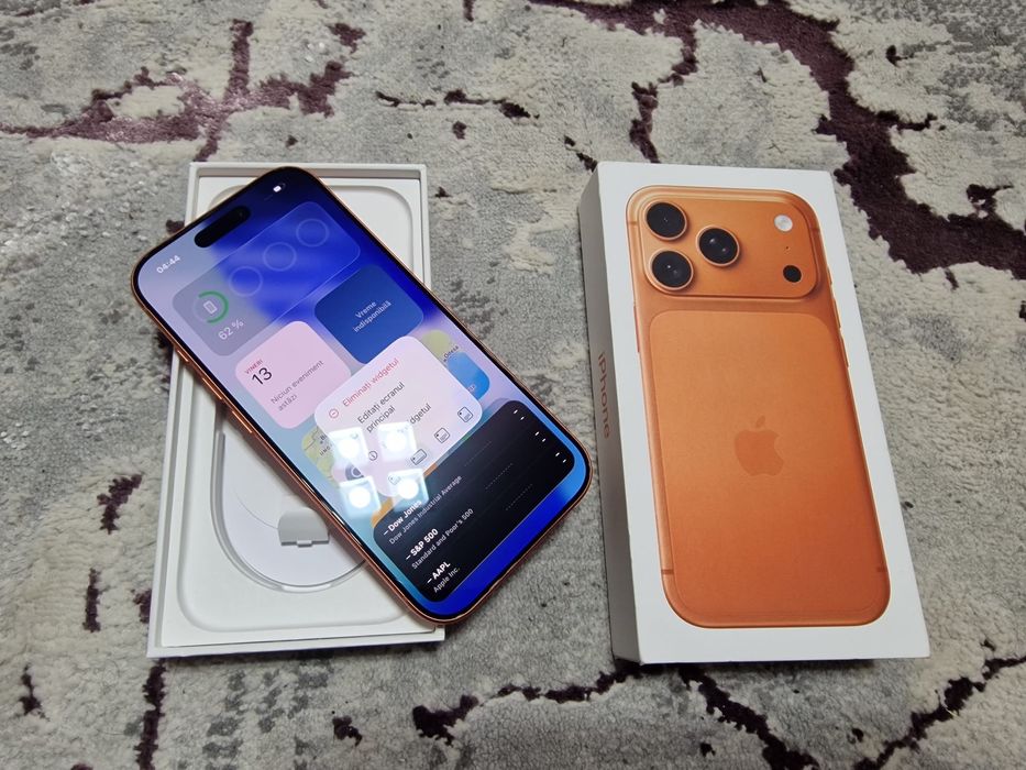 IPHONE 17 PRO 256GB impecabil Orange , full box