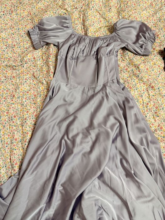 Платье сирень вечернее