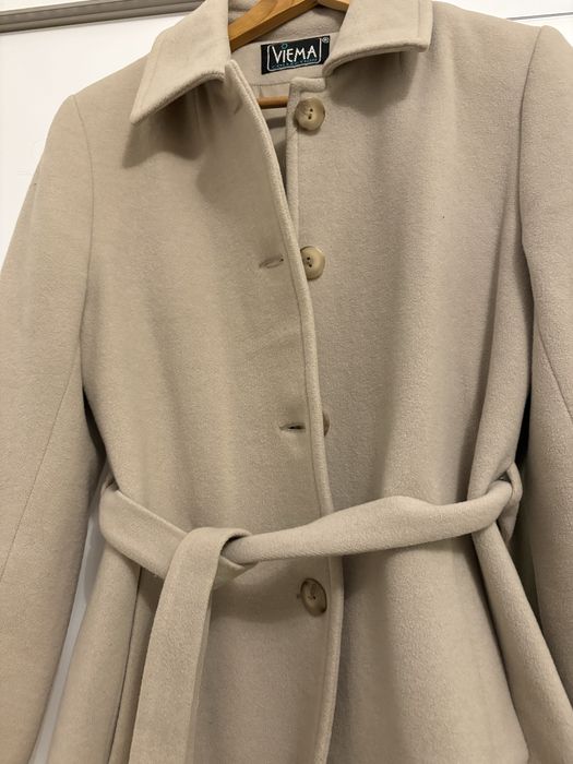 Зимно палто, екрю, номер 42