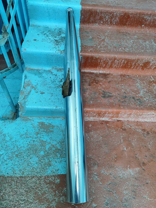 Продаётся глушитель для Явы 638 с колени.