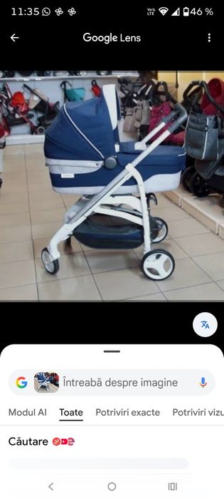vând căruț 3 in 1 inglesina triolgy