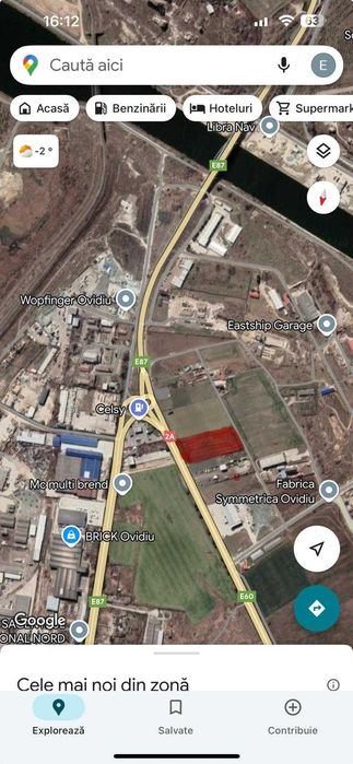 Teren intravilan Ovidiu Celsy