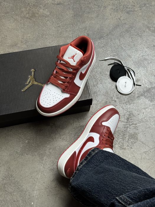 Air Jordan 1 Low GymRed/White