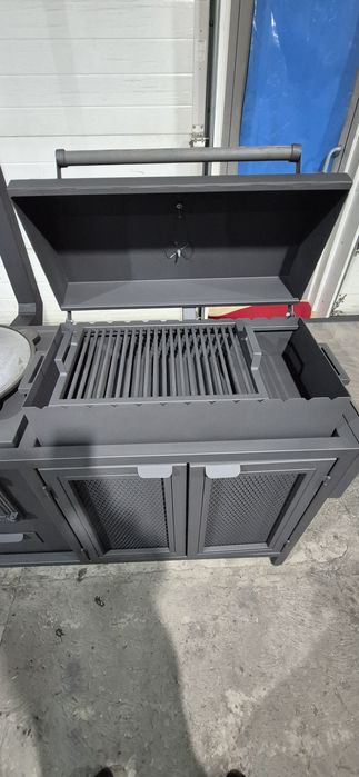 Мангал с печью комплекс