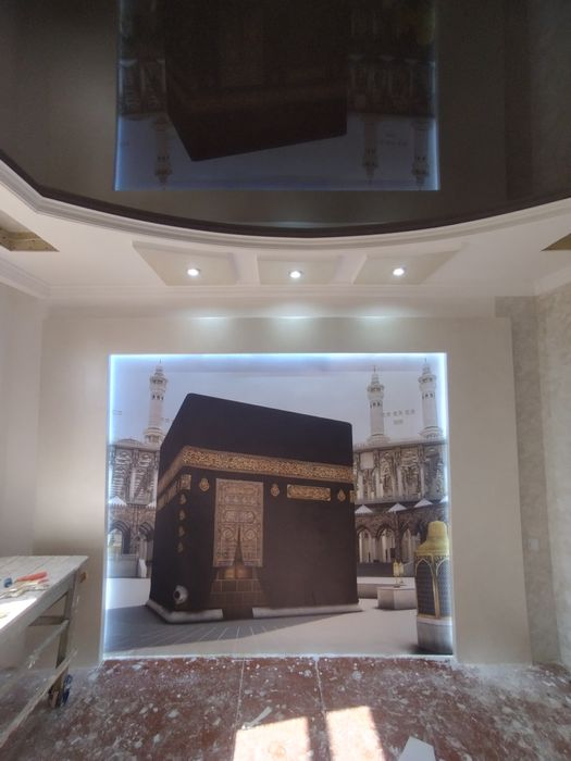 Molyarka oboy decorativ shkaturka lipka potolok ishlarini qilamiz