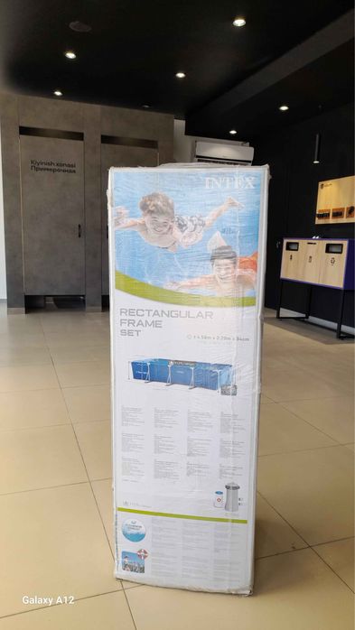 Бассейн 4.50m×2.20m× 84 cm с фильтром