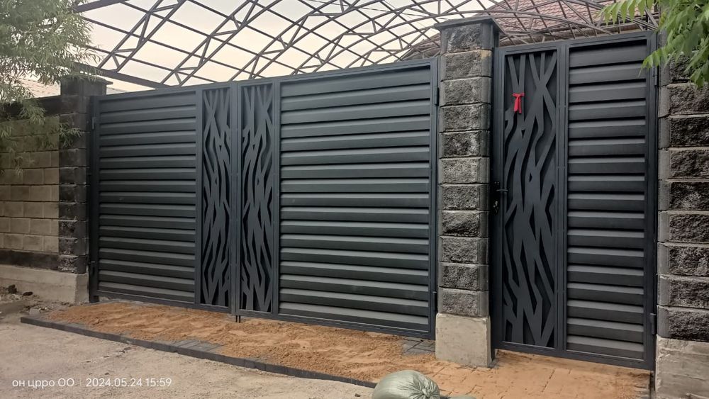 Навесы ворота сварочные работы