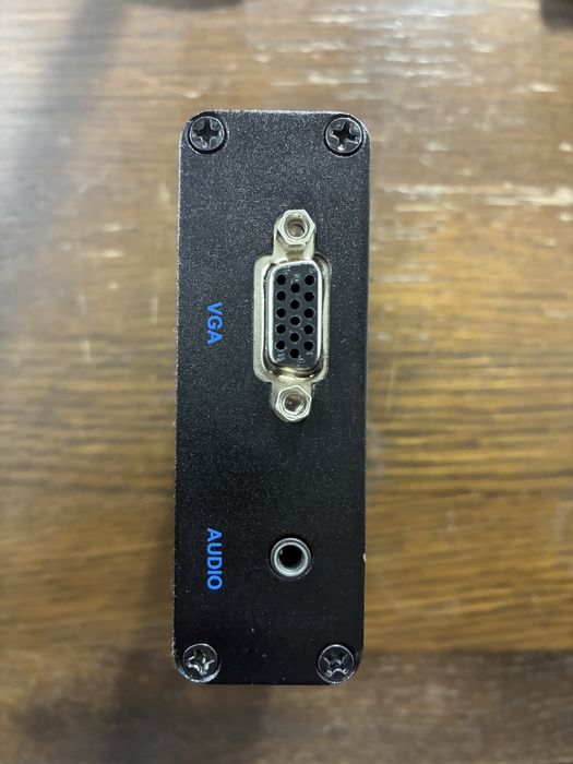 Конвертер / переходник VGA в HDMI + Audio