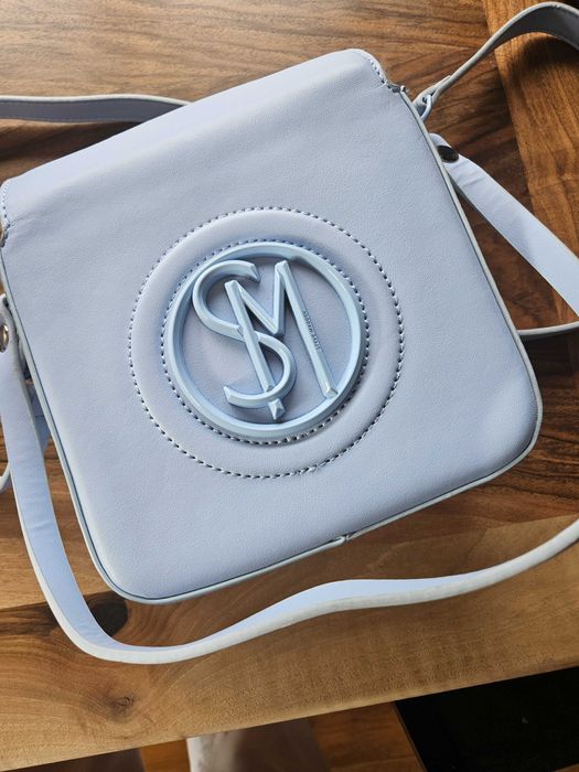 Светло синя чанта на Steve Madden