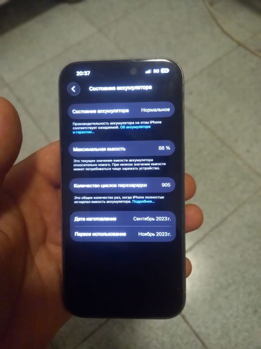 Айпон 15 про 256 гб