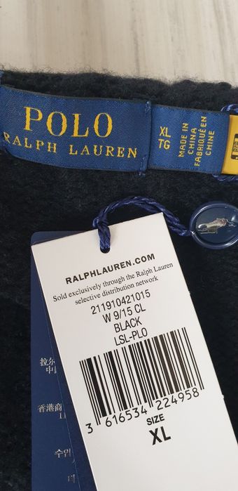POLO Ralph Lauren Cable Wool/Cashmere  XL НОВО ОРИГИНАЛ Дамски Пуловер