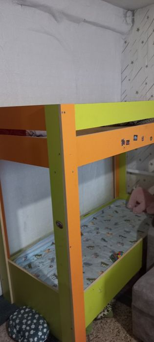 Кровать детская двухярусная