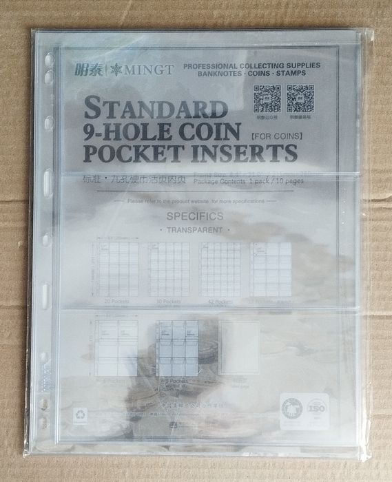 Папка Альбом с Листами для Банкнот