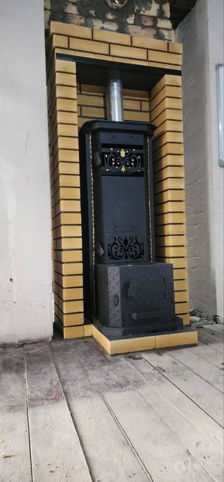Уйга девор печкалар сауна учун сухой парга