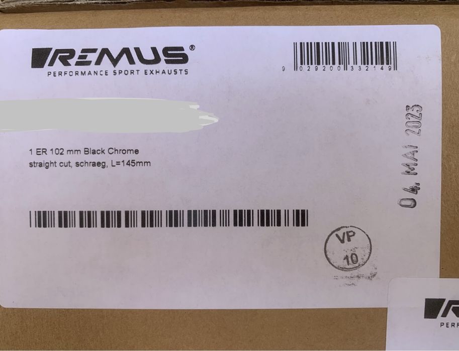 Накрайници за ауспух REMUS Supersprint Akrapovic BMW M VW Mercedes AMG