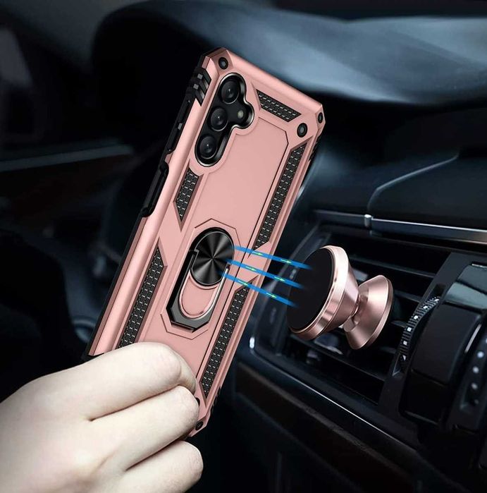 Husa hybrid ARMOR cu inel pentru Samsung Galaxy A17 / A26 / A36 / A56