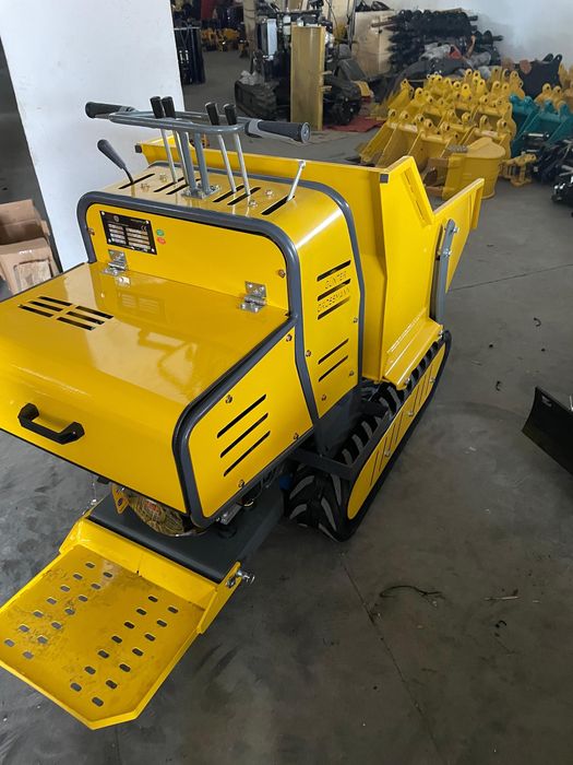 Верижен Мини Самосвал товар 500 кг BRIGGS&STRATTON 10 к.с. ширина 86см